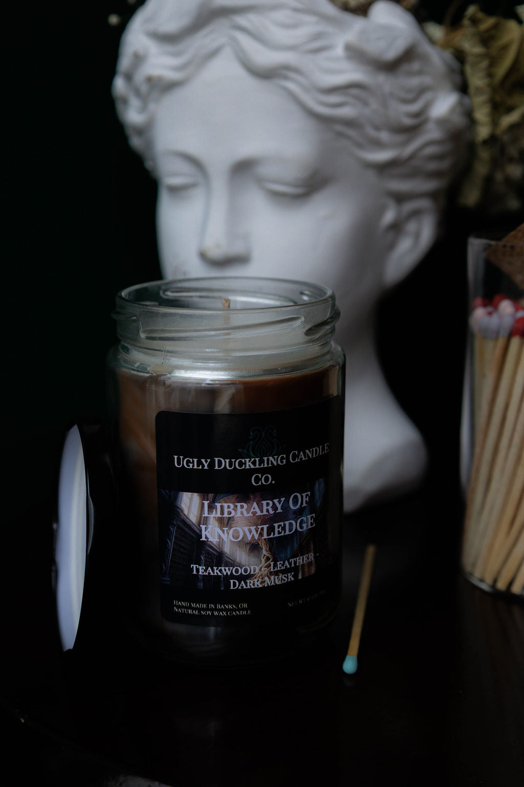 Library of Knowledge Candle