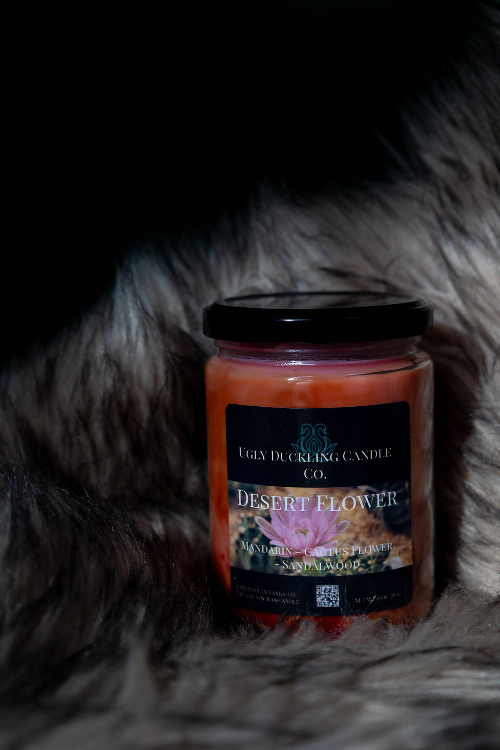 Desert Flower Candle
