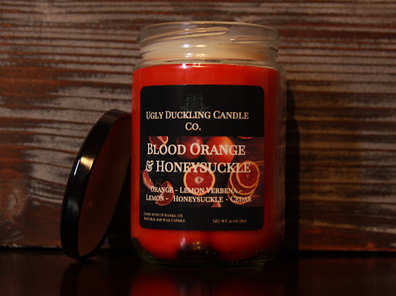 Blood Orange & Honeysuckle Candle