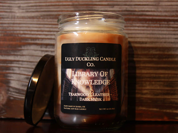 Library of Knowledge Candle