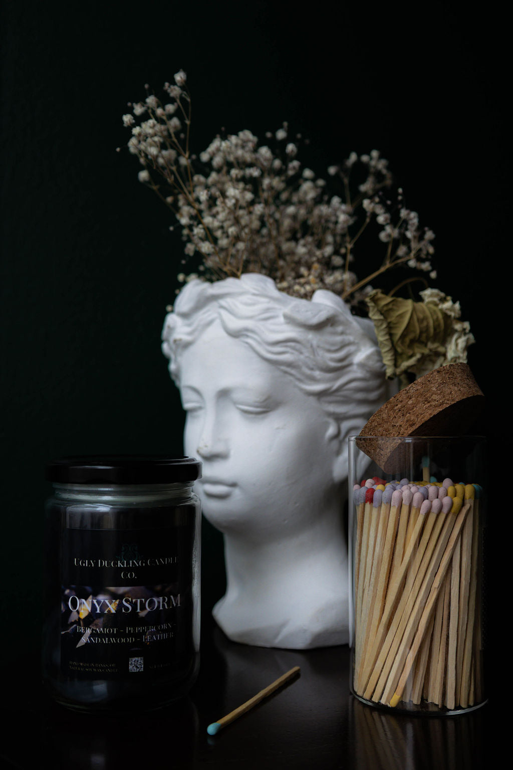 Onyx Storm Candle