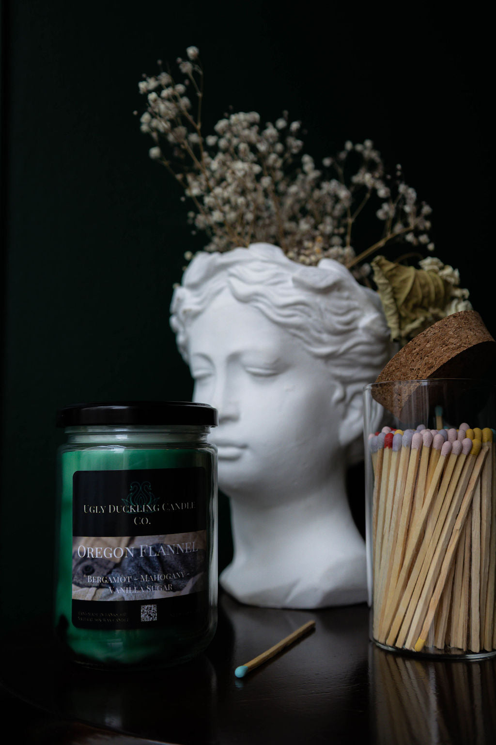 Oregon Flannel Candle