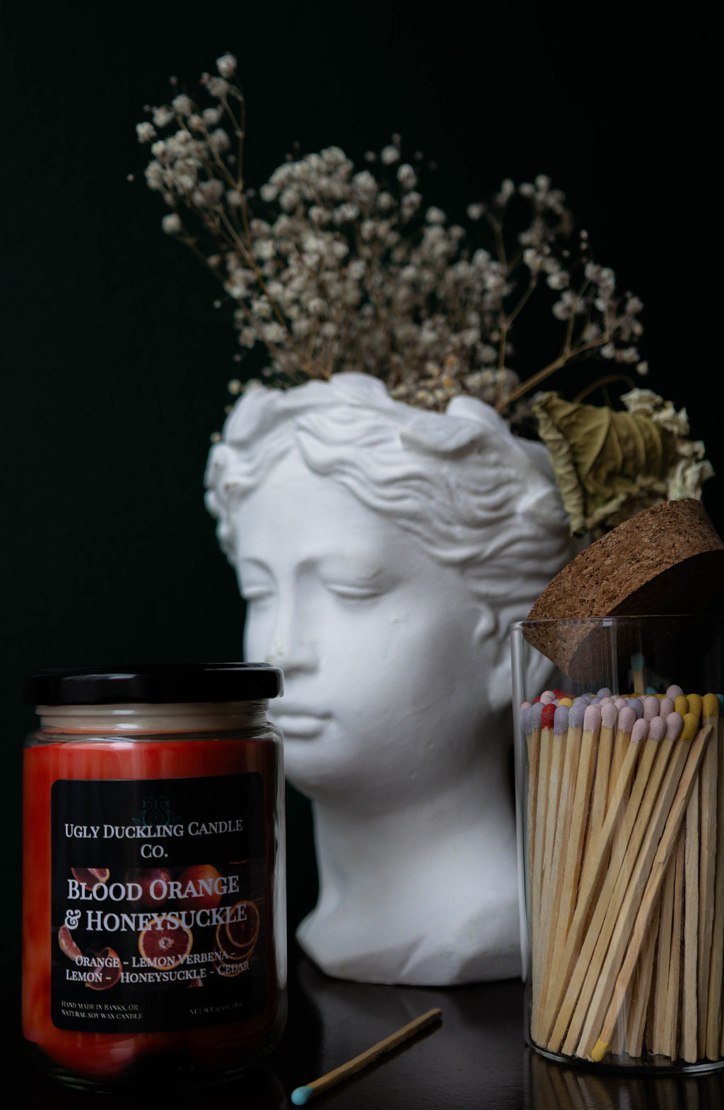 Blood Orange & Honeysuckle Candle