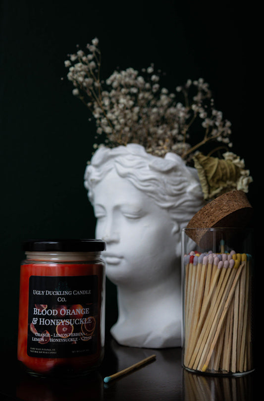 Blood Orange & Honeysuckle Candle