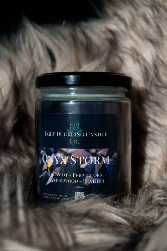 Onyx Storm Candle