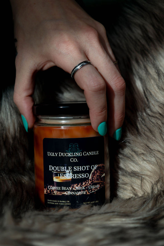 Double Shot of Espresso Candle