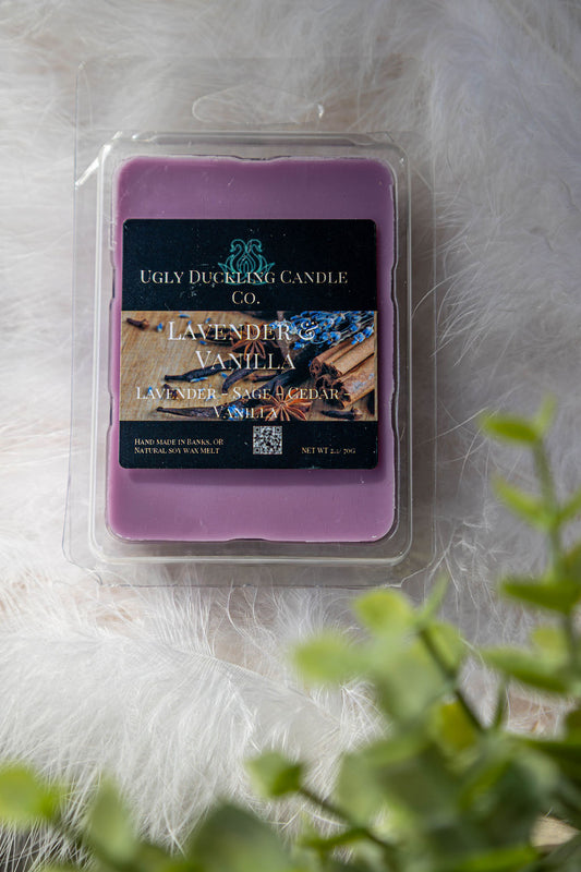Lavender & Vanilla wax melt