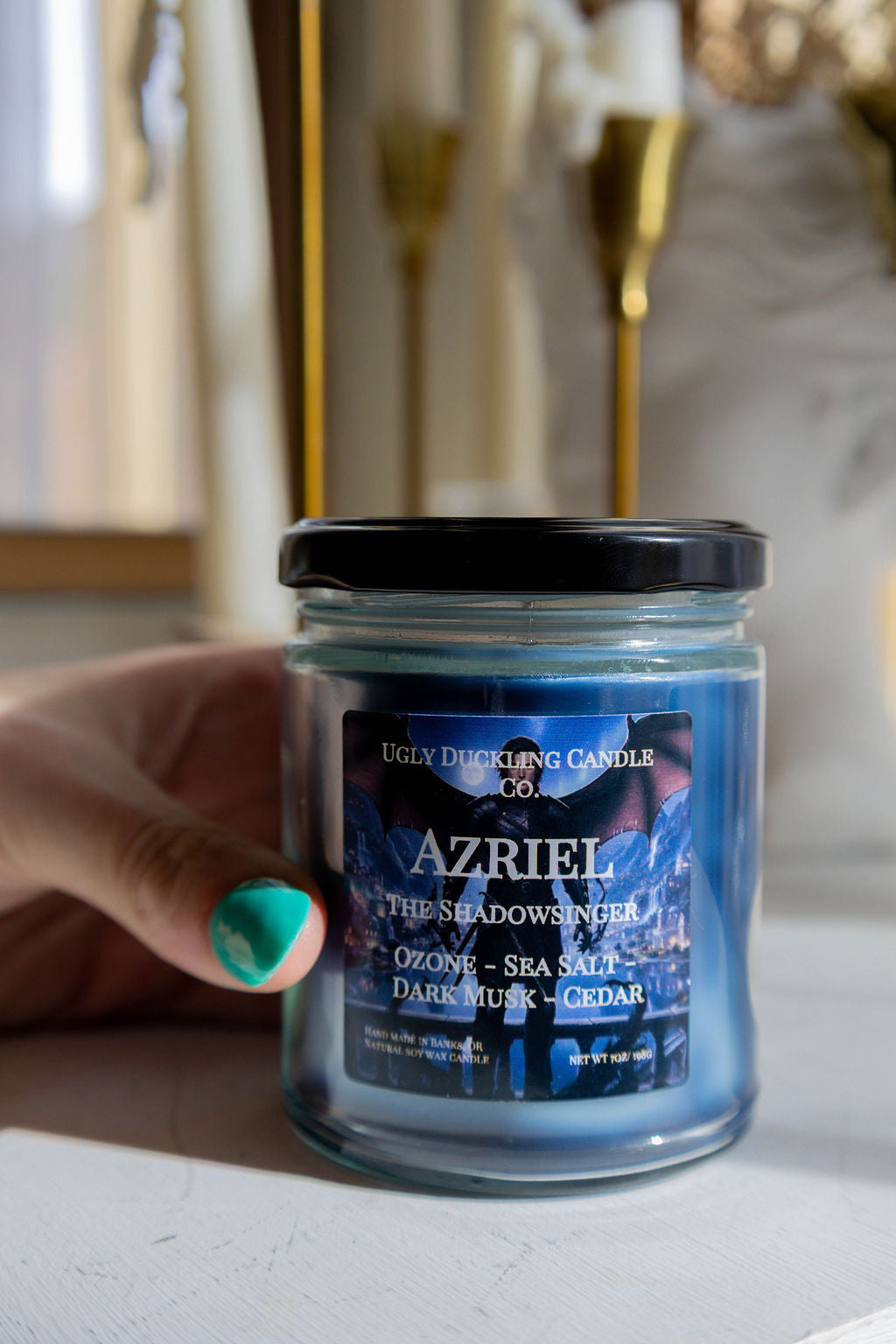 Azriel Bookish Candle