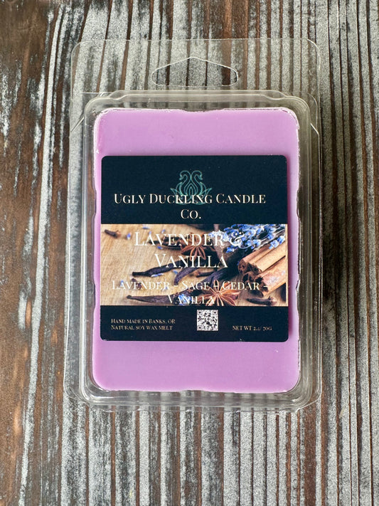 Lavender & Vanilla wax melt