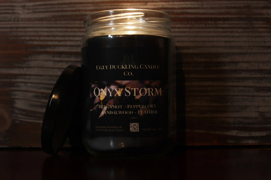 Onyx Storm Candle