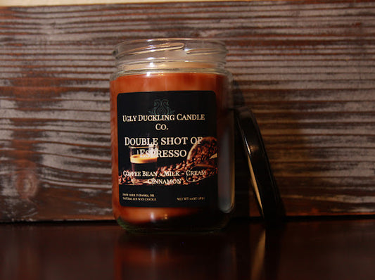 Double Shot of Espresso Candle