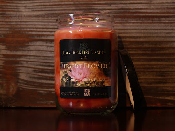 Desert Flower Candle